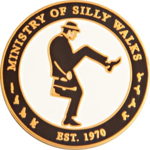 Monty Python Ministry of Silly Walks Enamel Pin