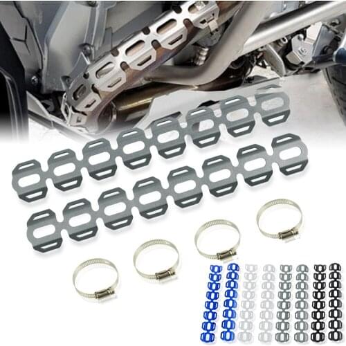 For BMW R1200GS LC / ADVENTURE R 1200 GS LC 2014 2015 2016 2017 18 2019 Motorcycle Exhaust Muffler Pipe Heat Shield Guards Cover