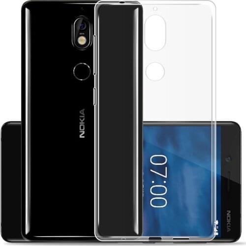 Soft Silicone Case For Nokia X20 X10 8.3 3.4 2.1 2.2 2.3 3.2 4.2 5.3 G30 G20 3.1 5.1 6.1 7.1 Plus 6.2 7.2 Clear TPU Cover Bumper