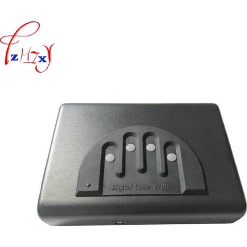 Protable Password Safe Box Solid Steel Security Combination Lock Key Gun Money Valuables Jewelry Box Security Strongbox