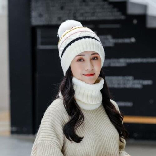 Wool Hat Childrens Winter Knitted Warm Hat Cover Hat Season Cold Proof Cycling Korean Fashion Fashion Trend, Plush Thickening