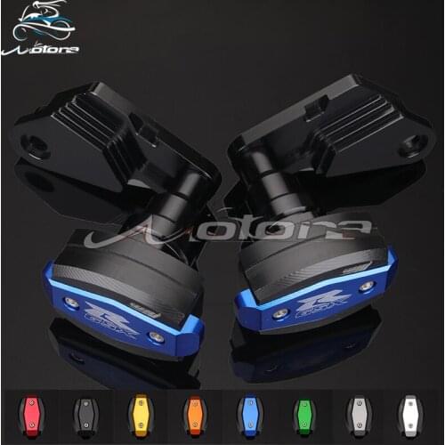 Motorcycle CNC Aluminum Frame Sliders Crash Protector Falling Protection For GSXR1000 K9 GSXR 1000 2009-2015 10 11 12 13 14
