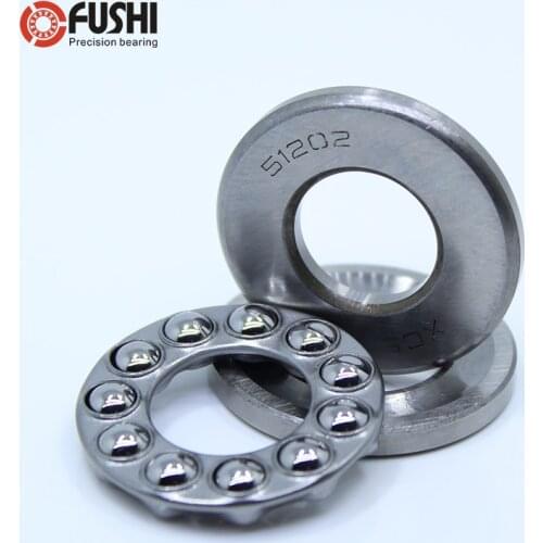 51202 Thrust Bearing 15*32*12 mm ( 4 PCS ) ABEC-1 Axial 51202 Ball Bearings 8202