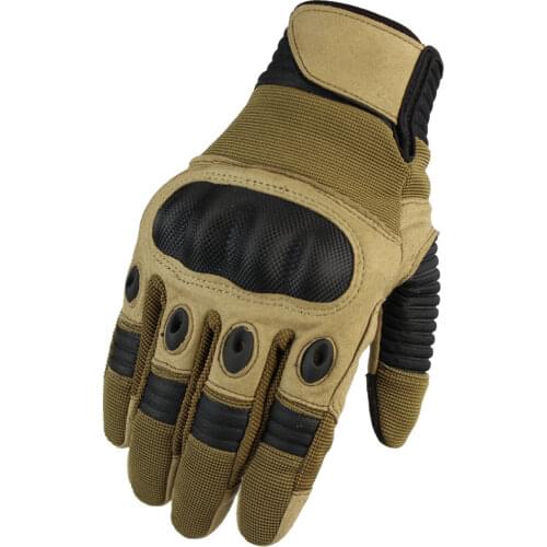 Army Airsoft Gloves Military Tactical Anti-Skid Combat Hard Knuckle Gloves Men Touch Screen Hunting Shooting Full Finger Gloves
