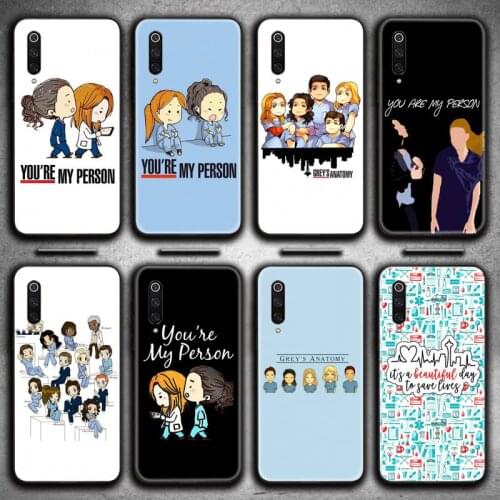 Greys Anatomy You're My Person Phone Case for Xiaomi Mi Note 10 Lite Mi 9T Pro xiaomi 10 10 CC9 Pro