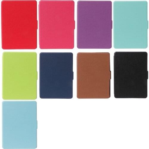 Anti-Dus Faux Leather Flip Stand Tablet Case Cover For Amazon Kindle 8th Generation 2016