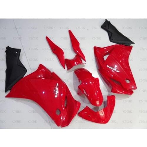 For CBR250 RR 2011 - 2014 Body Kits CBR 250 RR 2014 Red Plastic Fairings for Honda Cbr250rr 13 14 Bodywork Unpainted