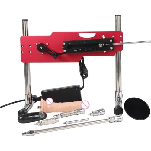 FREDORCH F20 Red Wireless control Automatic Mute Sex Machine for Women for Sex Masturbation Love Retractable Machine with dildo