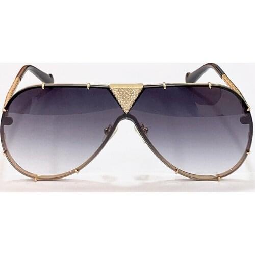 Classic CRYSTAL Sunglasses Vintage Outdoor Driving Sun Glasses Goggles Shadow UV400 Oculos De Sol