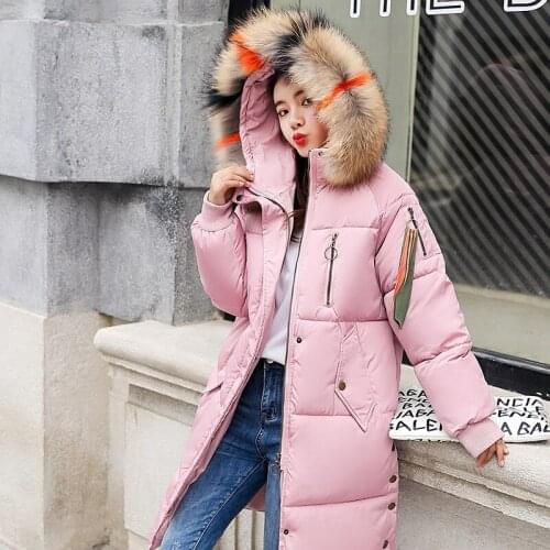 Woman Polyester Zipper High Waist Full Flocking Special Offer 2018 Clothes New Jackets Korean Cap Long Fund Loose Coat