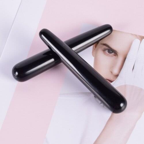 Natural obsidian jade massage stick point stick scrapping stick 1