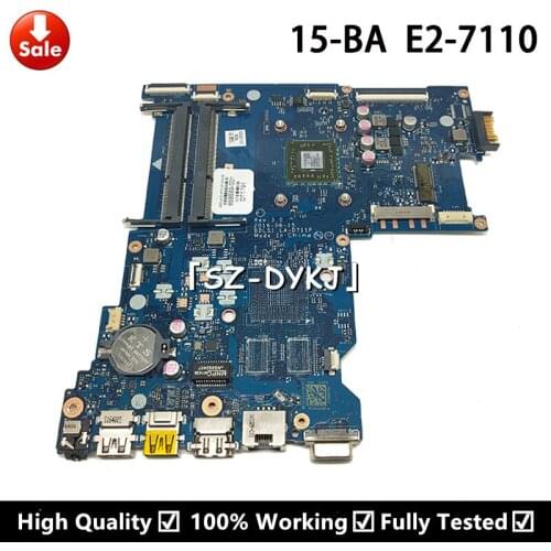 FOR HP 15BA 15-BA 15Z-BA 255-G5 255 G5 Laptop Motherboard E2-7110u BDL51 LA-D711P 860355-601 860355-001 860355-501 MAINBOARD