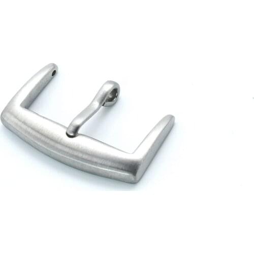 20mm 22mm Watchband Metal Buckle 46S35 Clasp Silver Stainless Steel Watch Buckle