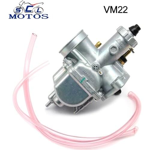 Sclmotos - MIKUNI VM22 26MM Motorcycle Carburetor Round Slide Quad ATV Dirt Pit Bike Dirtbike For Lifan YX SSR CRF50 125cc Carb