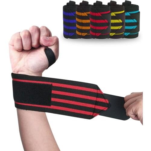 Wrist Sweatband Wrist Wraps Gym Weightlifting Compression Protective Gear Poignet Sport Fitness Sports Wrist Support Guard
