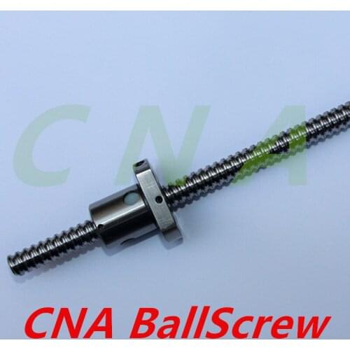 NEW 20mm SFU2005 Ball Screw Rolled ballscrew SFU2005 900mm with single 2005 flange ballnut for CNC part