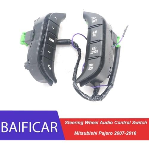Baificar Brand New Genuine Steering Wheel Audio Control Switch 84250PJL For Mitsubishi Pajero 2007-2016