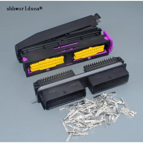 Worldgolden 1set male female 56pin Auto male and female ECU connector 211PC562S0008 211PC562S8009 211PL562L0011