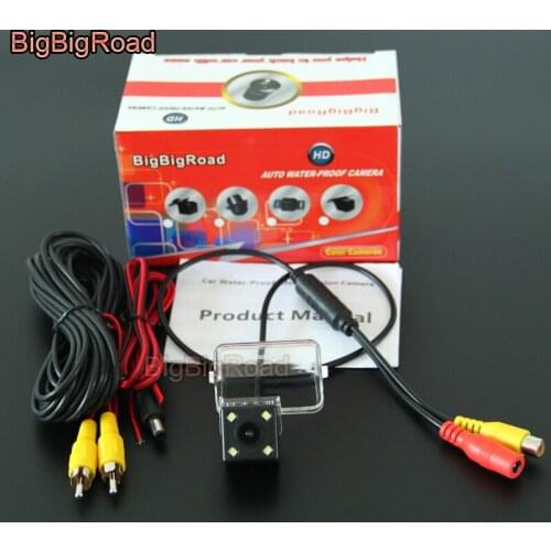 BigBigRoad Car Rear View Reverse Backup Camera Waterproof For Mazda 6 Mazda6 2008 2011 2012 Parking Camera