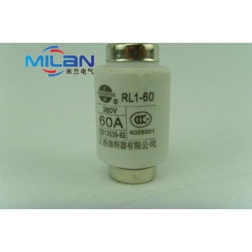 RL1-60 spiral fuses, fuse cores, fuse tubes, fuses, full current
