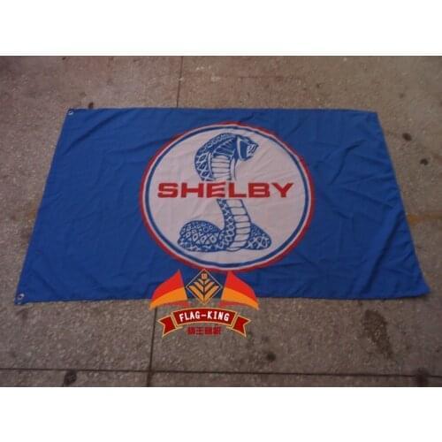 Shelby car Exhibition flag ,flag king Brand,100% Polyester 90x150cm exhibit and sell banner, exhibition and spot flag