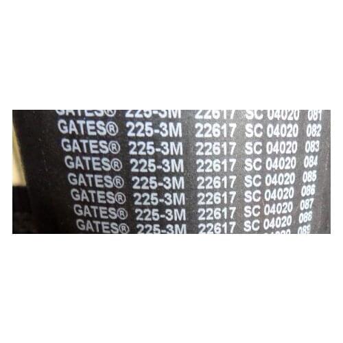 Gates 225-3M Synchronous Belt, Timing Belt,Transmission Belt