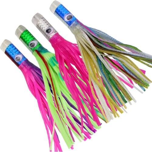 30cm 150g Soft Skirt Lure Head Rigged Trolling Tuna Leurre Octopus Big Game Fishing Marlin Tuna