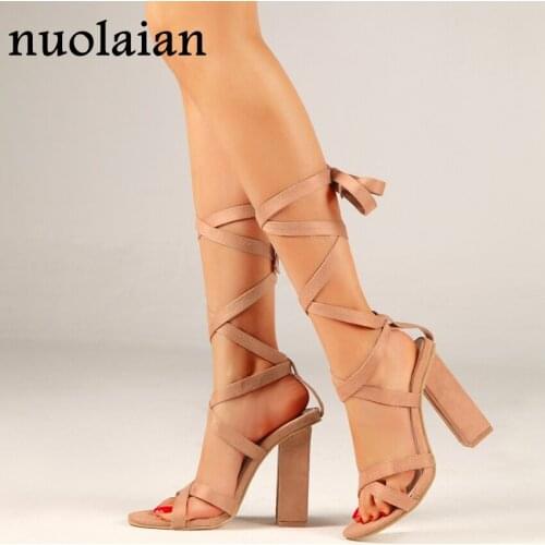 11CM Peep Toe Ankle Strap High Heels Woman Summer Shoes Dress Party Wedding Shoe Pumps Women Spring Pump Shoes High Heel Shoes