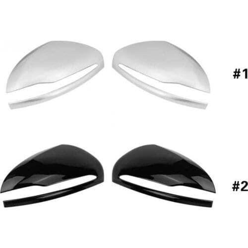 1pair Cool Design Car Rearview Mirror Cap Cover Trim for Mercedes C-Class W205 E-Class W213 GLC-Class X253 S-Clas New