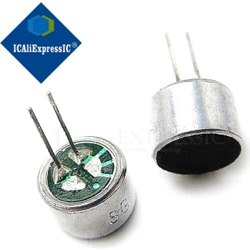 10PCS 9.7 * 6.7 mm Pin head Electret microphone microphone The microphone (sensitivity 58) In Stock