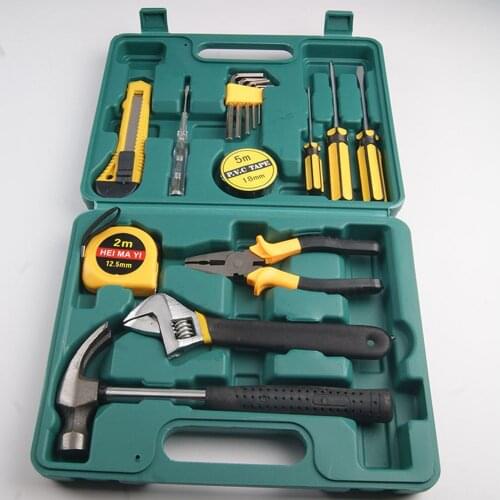 16pcs/lot family car insurance set hardware toolbox repair kit