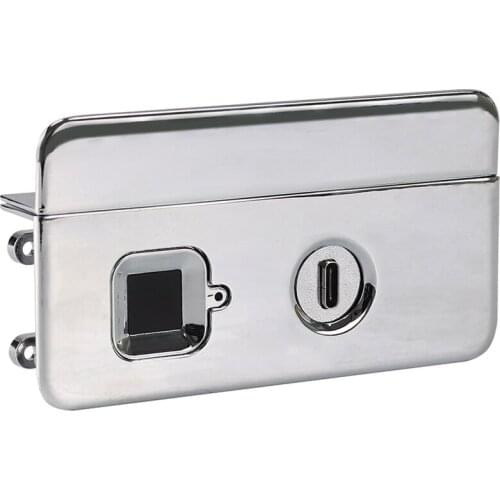 Fingerprint Jewelry Box Lock Wood Box Lock Embedded Lock For Mini Jewelry Wooden Box With Furniture Hardware