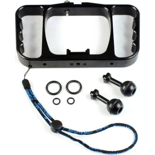 H054 Hand Grip Aluminum Alloy Video Stabilizer for -Gopro Action Camera, Handheld Stabilizer Kit for -GoPro Hero 8/7/6/5/4/3