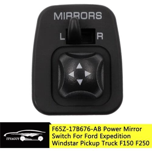 F65Z-17B676-AB Power Mirror Switch For Ford Escort Excursion Expedition F150 F250 F350 F450 Thunderbird Windstar YL1Z17B676AAA