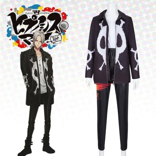 Anime Voice Actor Division Rap Battle Aohitsugi Samatoki Cosplay Costume Adult Men Women Outfit Jacket T-Shirt Pants Halloween