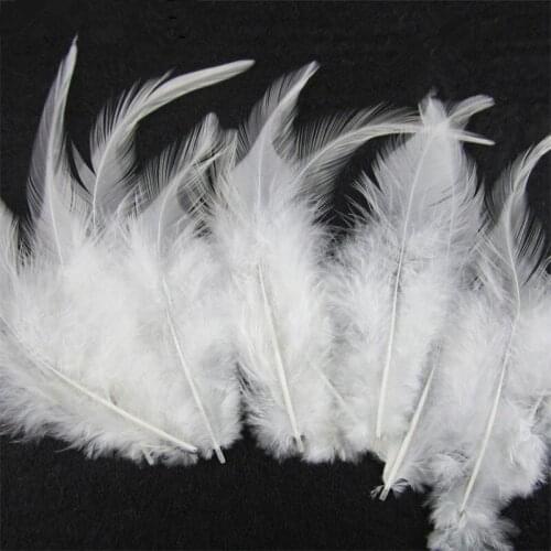 50 Pcs 4-6inches/10-15CM Beautiful White Pheasant Feathers Diy Jewelry Decoration High Quality Pheasant Feather