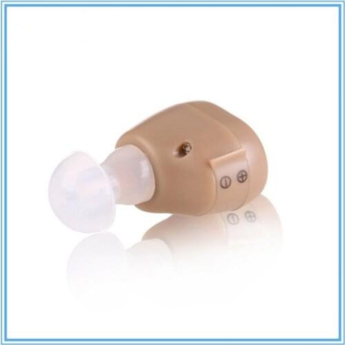 Mini Ear Aid ITC Hearing Aid Earphone Amplifier For The Deafness With Battery A13 Deaf Apparatus Instrument S-213 Free shipping