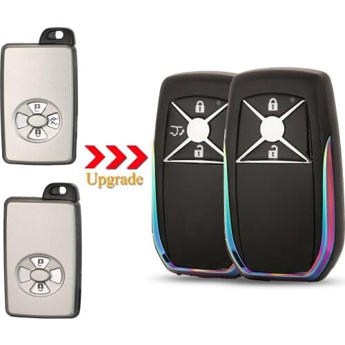 Kutery 2/3 Buttons Modified Flip Remote Car key Shell For Toyota Avalon Camry Highlander Crown Corolla