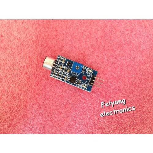 XIASONGXIN LIGHT 50pcs/Lot Sound Detection Sensor Module Sound Sensor Intelligent Vehicle MODU