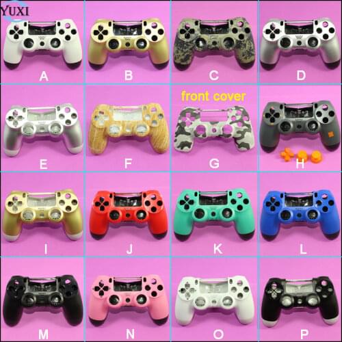 YuXi Brand New Wireless Housing Shell Handle Joystick Shell Repair Parts For PS4 Handle Accessories. V1 old version JDM-001