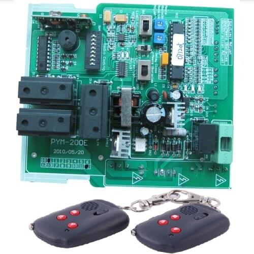 Sliding gate operator control panel, home automation gate opener control panel