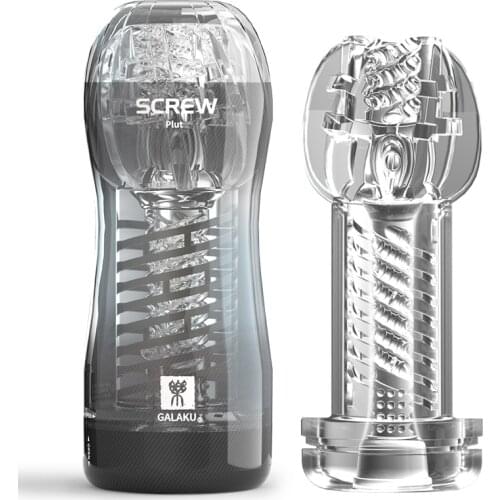 Spiral Sucking Male Masturbator Toys for man Pussy Sex Machine Aircraft Cup Masturbateur Juguetes Sexuales Para El Hombre