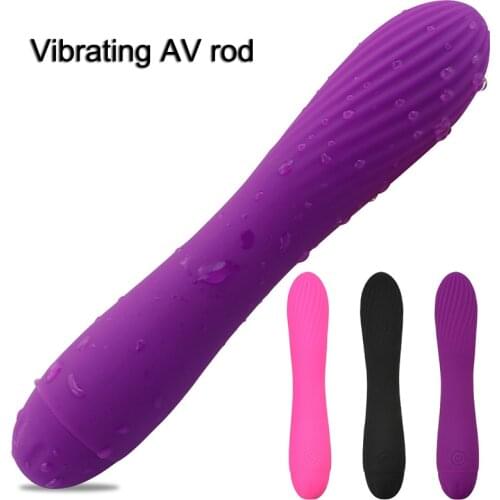 Spiral Vibrating Rod USB Charging Vibration Massager Masturbator Toy for Women Dropshipping