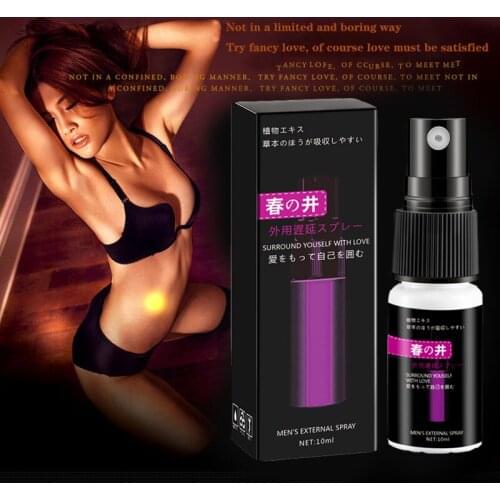 10ml Men Sex Delay Spray Male Anti Premature Ejaculation Prolong Big Dick Enlargement Cock Erection Enhancer Adult Product