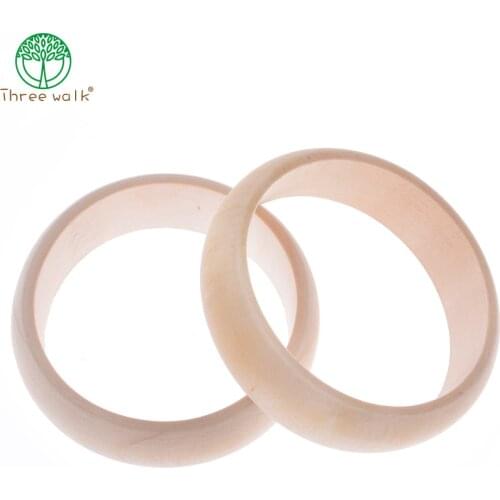 10pcs/lot Wholesale Price H2.2cm Plain Unfinished Wooden Bangles Bracelet DIY BG001