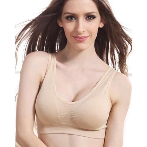 Plus Size Bra Underwear Seamless Bras For Wonen Push Up Bras Bralette Wire Free Mesh Design Breathable Comfortable Sport Vest