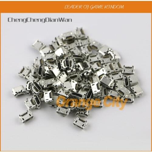 ChengChengDianWan Power Connector Port Power Charger Socket Mini Usb Data Charger Port usb socket For PS4 Wireless Controller