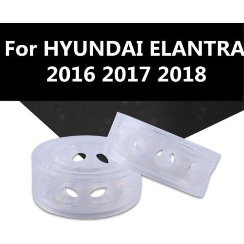 For hyundai Elantra 2016 2017-18 2Pc Car Shock Absorber Spring Bumper Power Auto-buffers A/B/C/D/E/F Type Springs Bumpers Buffer