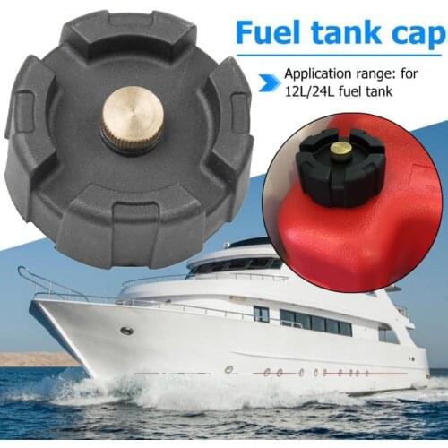 ABS Plastic External Fuel Oil Tank Cover Marine Boat Accessories For 12L 24L Outboard Engine Troubleshooting Fuel Tank Cap