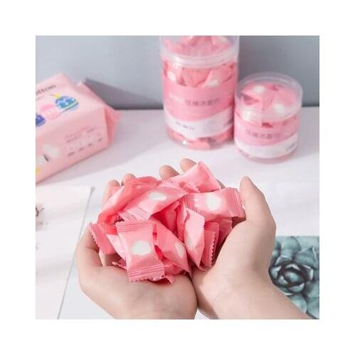 Disposable Compressed Towel Travel Portable Canister Pack Face Care Towel Facial Beauty Cleansing Towel Cotton Wipe Tissue